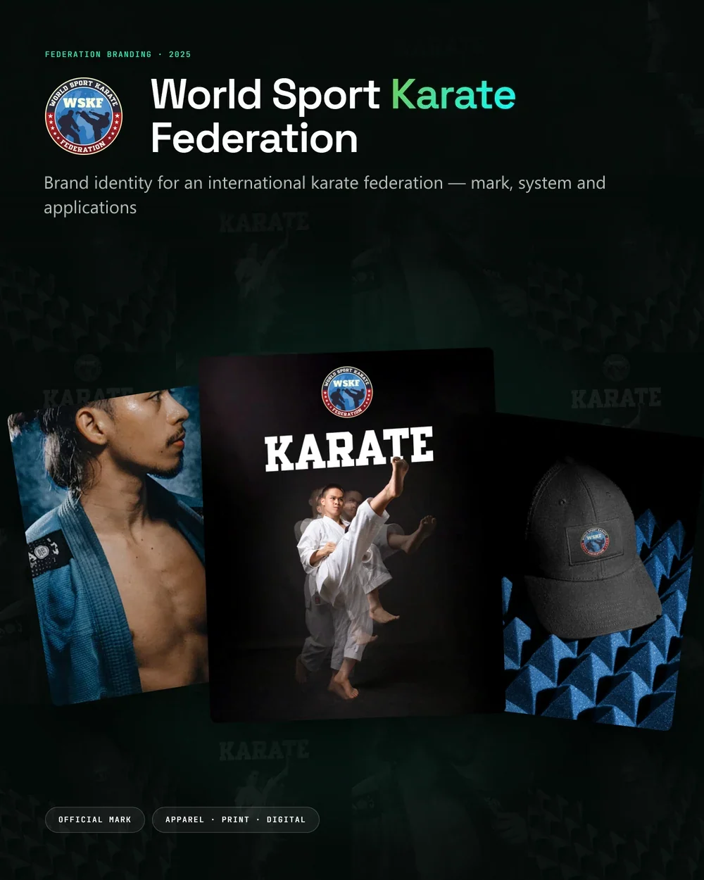 World Sport Karate Federation — federation branding, 2025